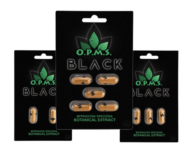 Buy OPMS Black Capsules Online | Potent Kratom Capsules at FullyKratom