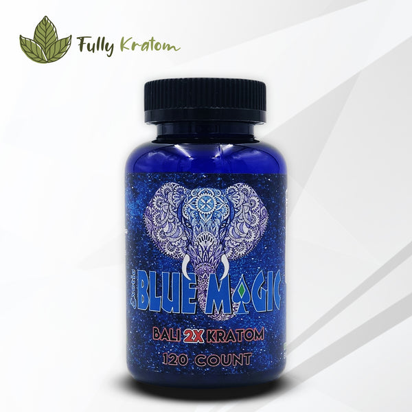 Blue Magic Bali 2X Kratom Capsule