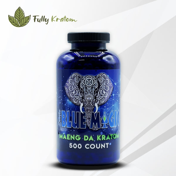 Blue Magic Green Maeng Da Kratom Capsules