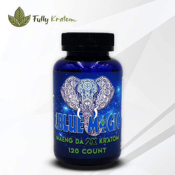 Blue Magic Maeng Da 2X Kratom Capsule