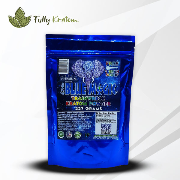 Blue Magic Trainwreck Kratom Powder