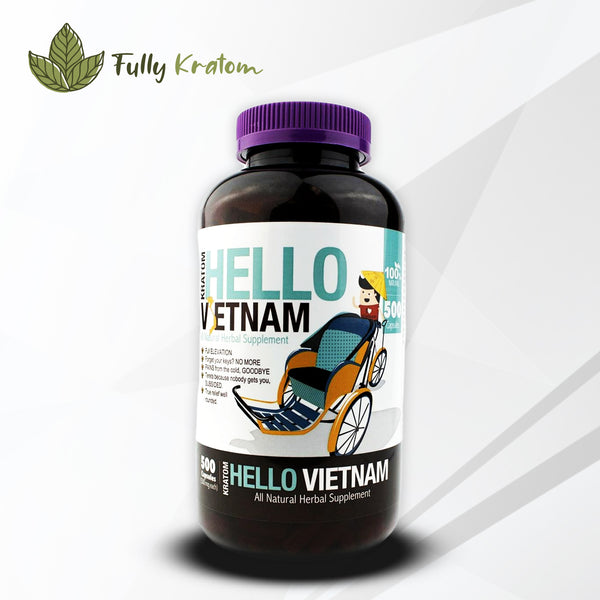 Bumble Bee Hello Vietnam Kratom Capsules