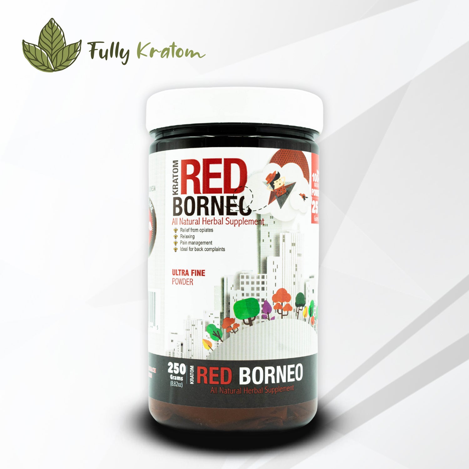 Bumble Bee Red Borneo Kratom Powder Bumble Bee Red Borneo Kratom Powder