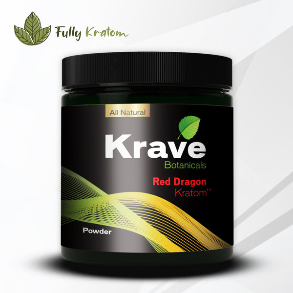 Krave Red Dragon Kratom Powder