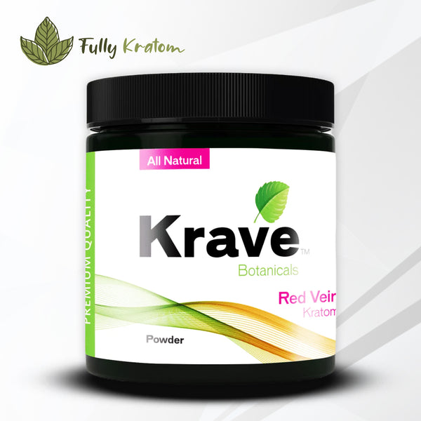 Krave Red Vein Kratom Powder