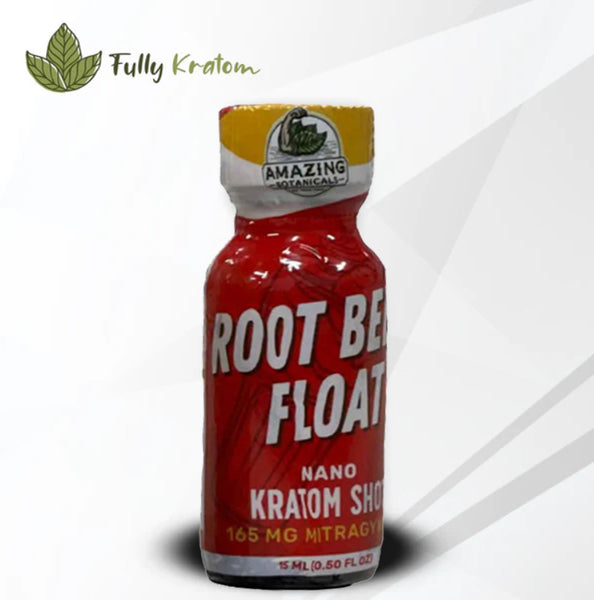 Nano Kratom Shot Root Beer Float