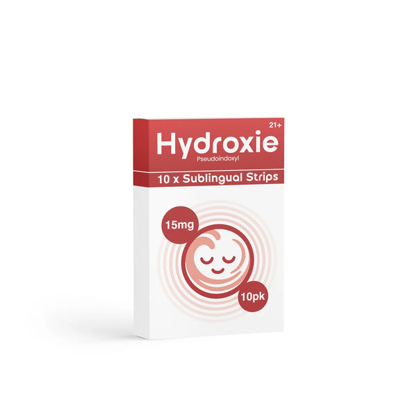 Coming Soon! Hydroxie 15mg Pseudo Sublingual Strips (10 pack)