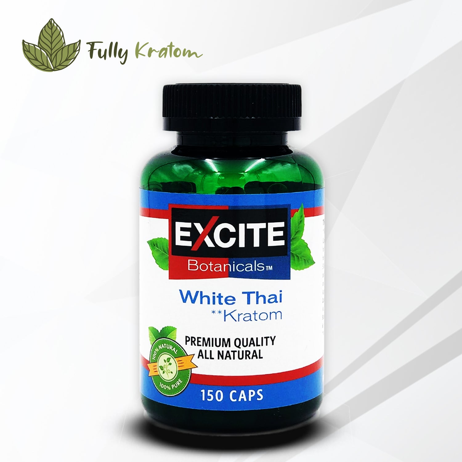 Excite White Thai Kratom Capsules