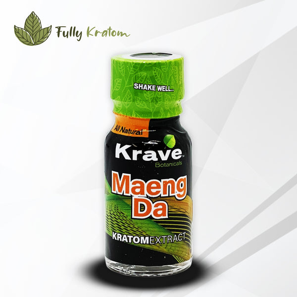 Krave Maeng Da Kratom Extract Liquid Shot